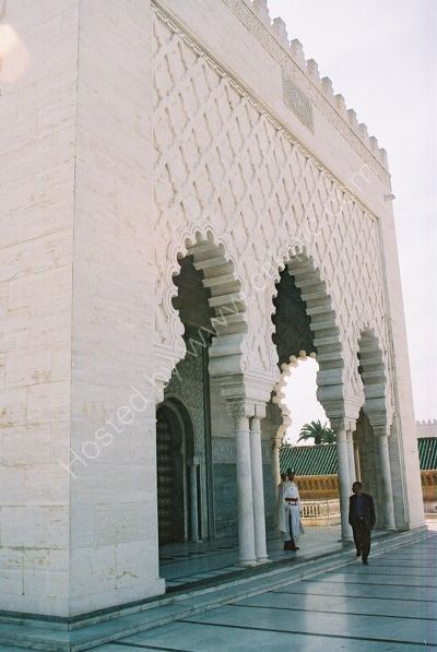 Building Detail, Mausoleum of Mohammed V, Rabat